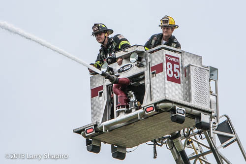 Palatine Fire Department tower ladder