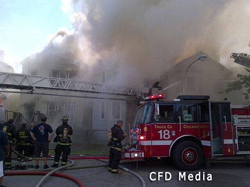 3-11 Alarm fire on South Union in Chicago