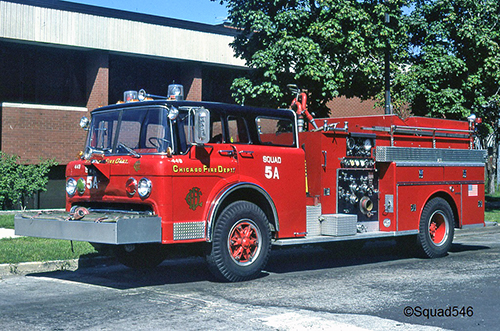Chicago FIre Department apparatus history