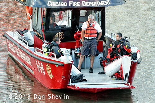 Chicago Fire Department Divers response