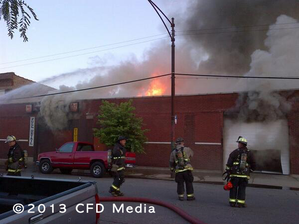 Chicago Fire Department 2-11 Alarm  Fire 8-3-13
