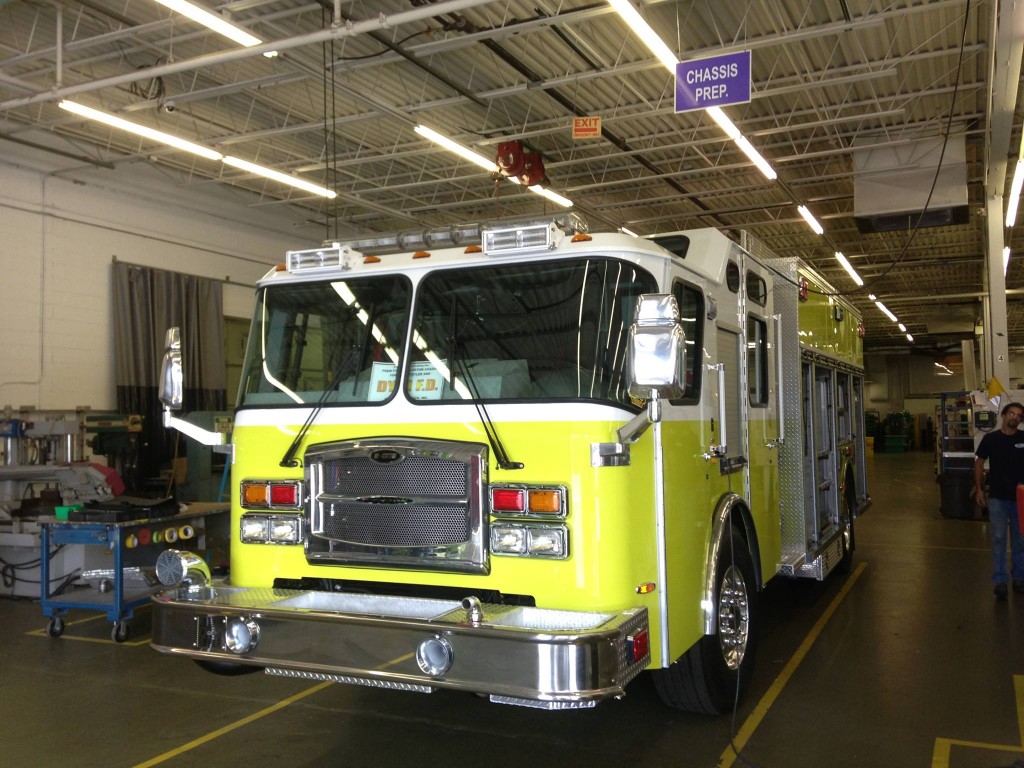 Dyer Fire Department fire engine