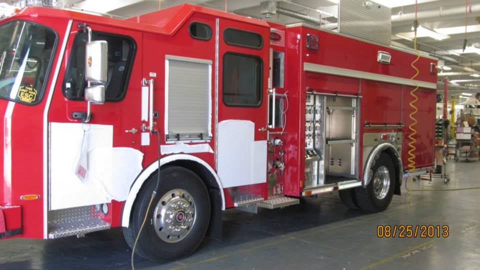 Wilmette Fire Department fire engine