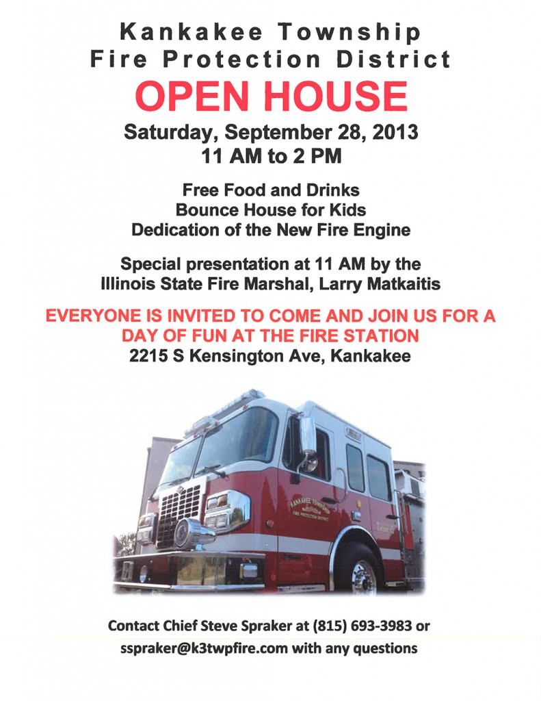 Kankakee Township FPD open house