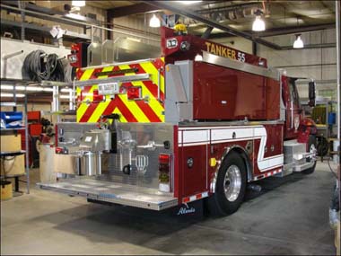 new tanker for the Long Grove Fire Protection District
