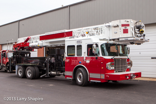 new fire truck for the Palatine Fire Department