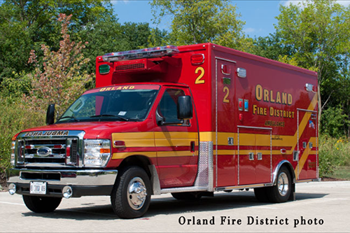 Orland Fire District  ambulance