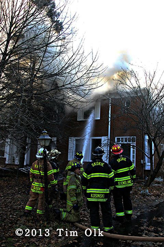 house fire in Highland Park IL