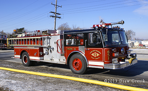 Chicago Heights Fire Department apparatus