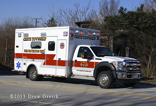 Crete Township FPD ambulance