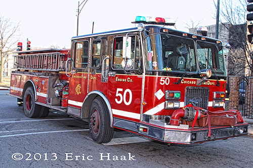 Chicago Fire Department fire engine