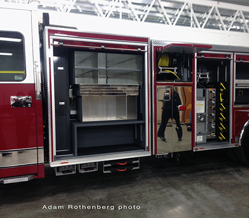 Palatine Fire Department gets new tower ladder
