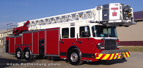 Palatine Fire Department gets new tower ladder