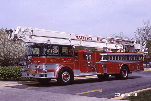 Matteson Fire Department history