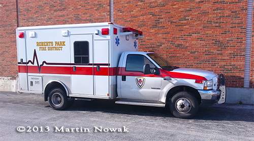 Roberts Park Fire District ambulance