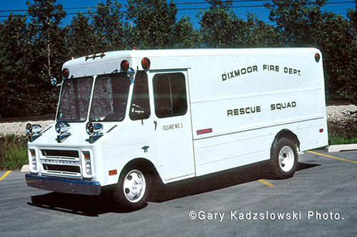 Dixmoor Fire Department history