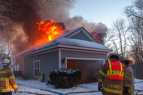 large Wadsworth IL house destroyed by fire