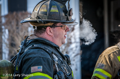 firefighter on cold day after fighting fire
