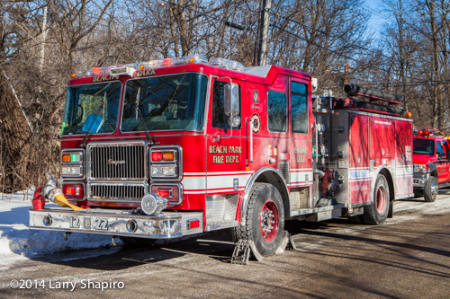 photo of Seagrave fire engine