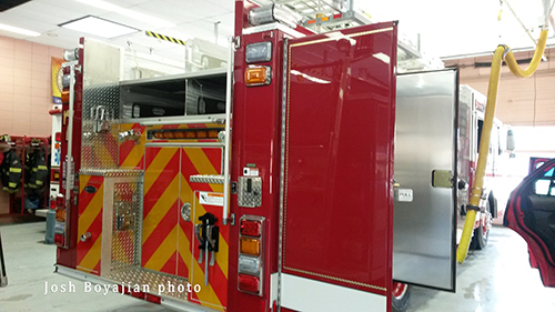new fire engine for Broadview FD