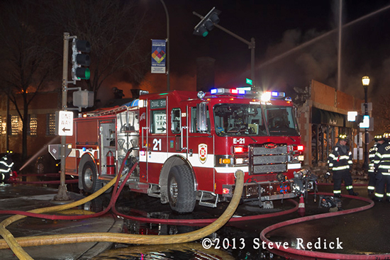 Evanston Fire Department Engine 21