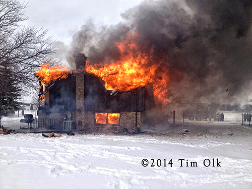 Lynwood house destroyed by fire 1-26-14