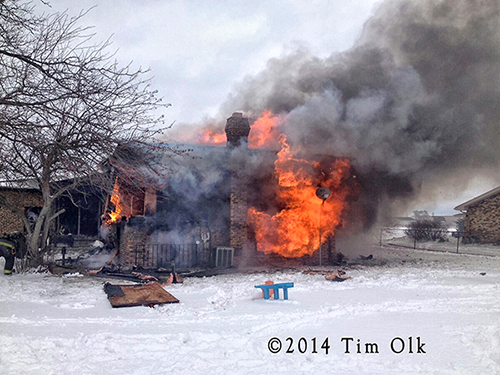 Lynwood house destroyed by fire 1-26-14