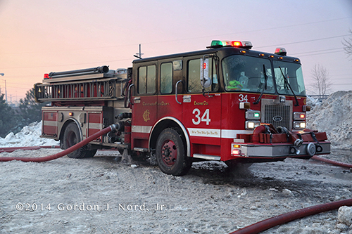 Chicago FD Spartan fire engine