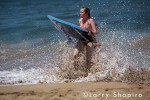 crashing waves on the beach