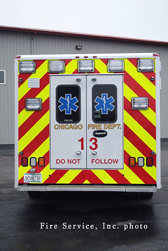 new ambulance for Chicago FD