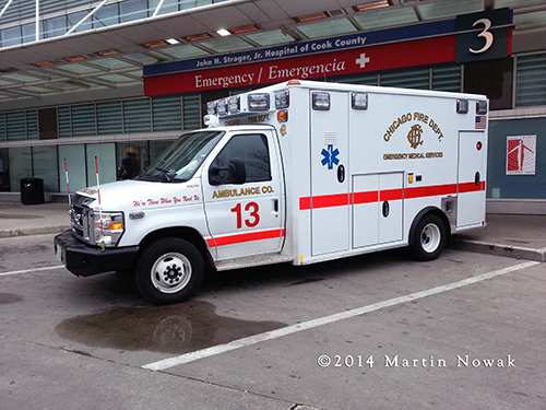 Chicago FD ambulance 13