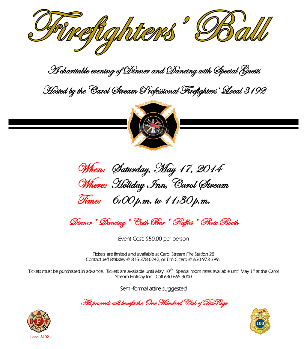 Annual Firefighters’ Ball «