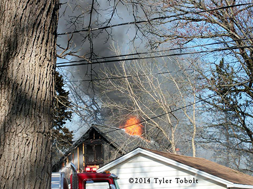house fire photo