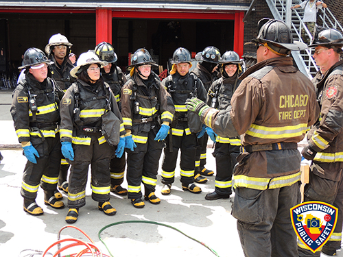 media reporters experience firefighting