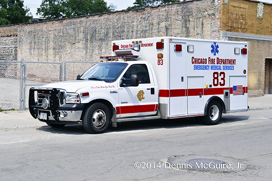 Chicago FD BLS ambulance