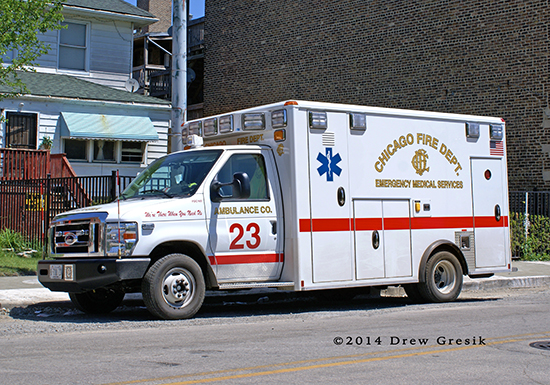 Wheeled Coach ambulance for Chicago