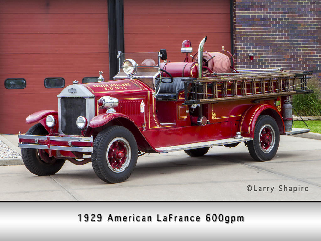 1929 American laFrance fire engine