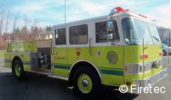 Pierce fire engine