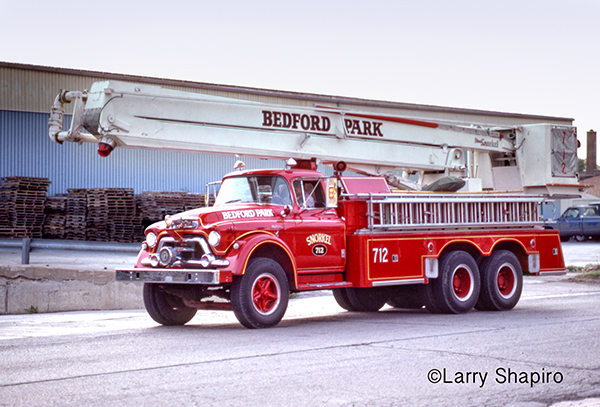 1st Snorkel fire truck built for the fire service