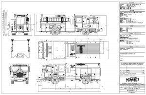 fire engine design drawing