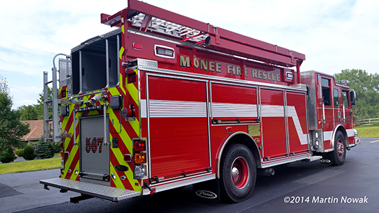 Monee fire engine