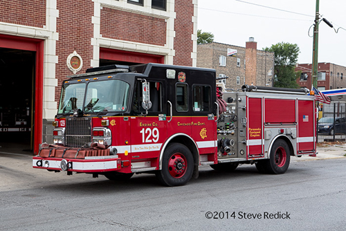 Chicago FD Spartan fire engine