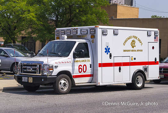 new Chicago FD ambulance