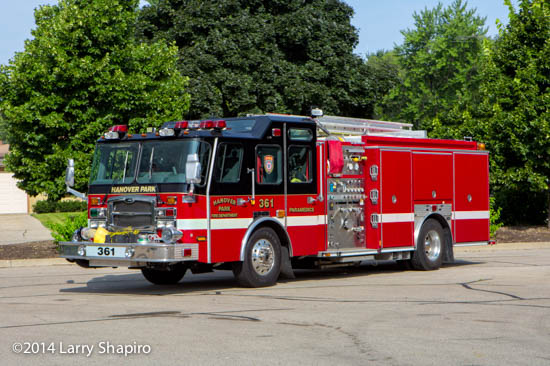 E-ONE fire engine