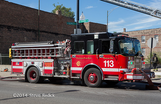 Chicago fire engine