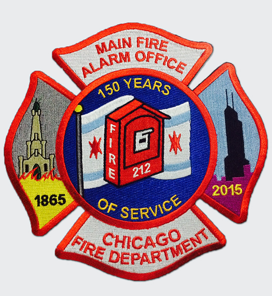 Chicago FD company patch