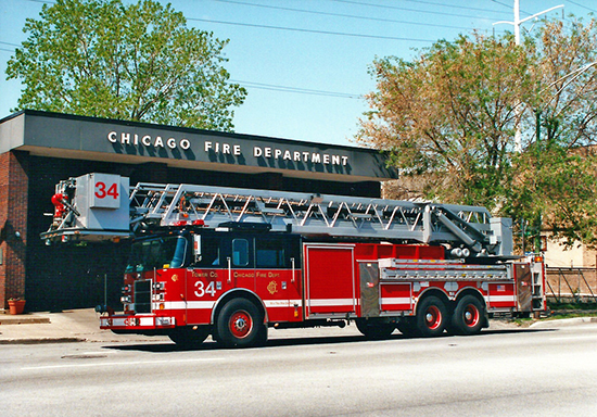 Chicago fire truck