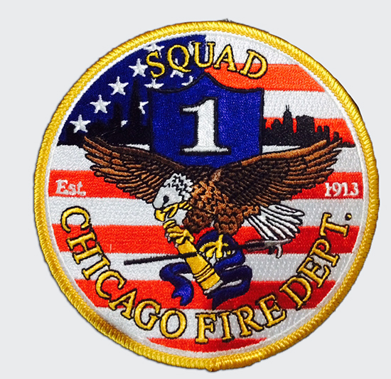 Chicago FD company patch