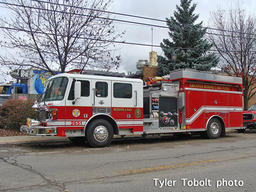 Round Lake FPD fire engine