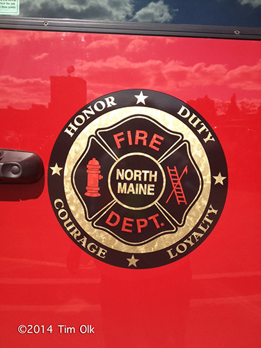 North Maine FPD decal